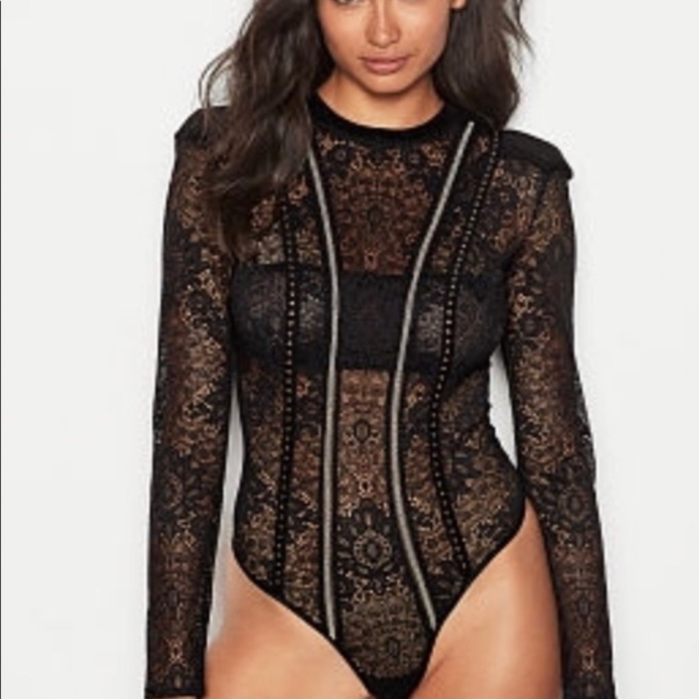 Victoria secret lace body suit
